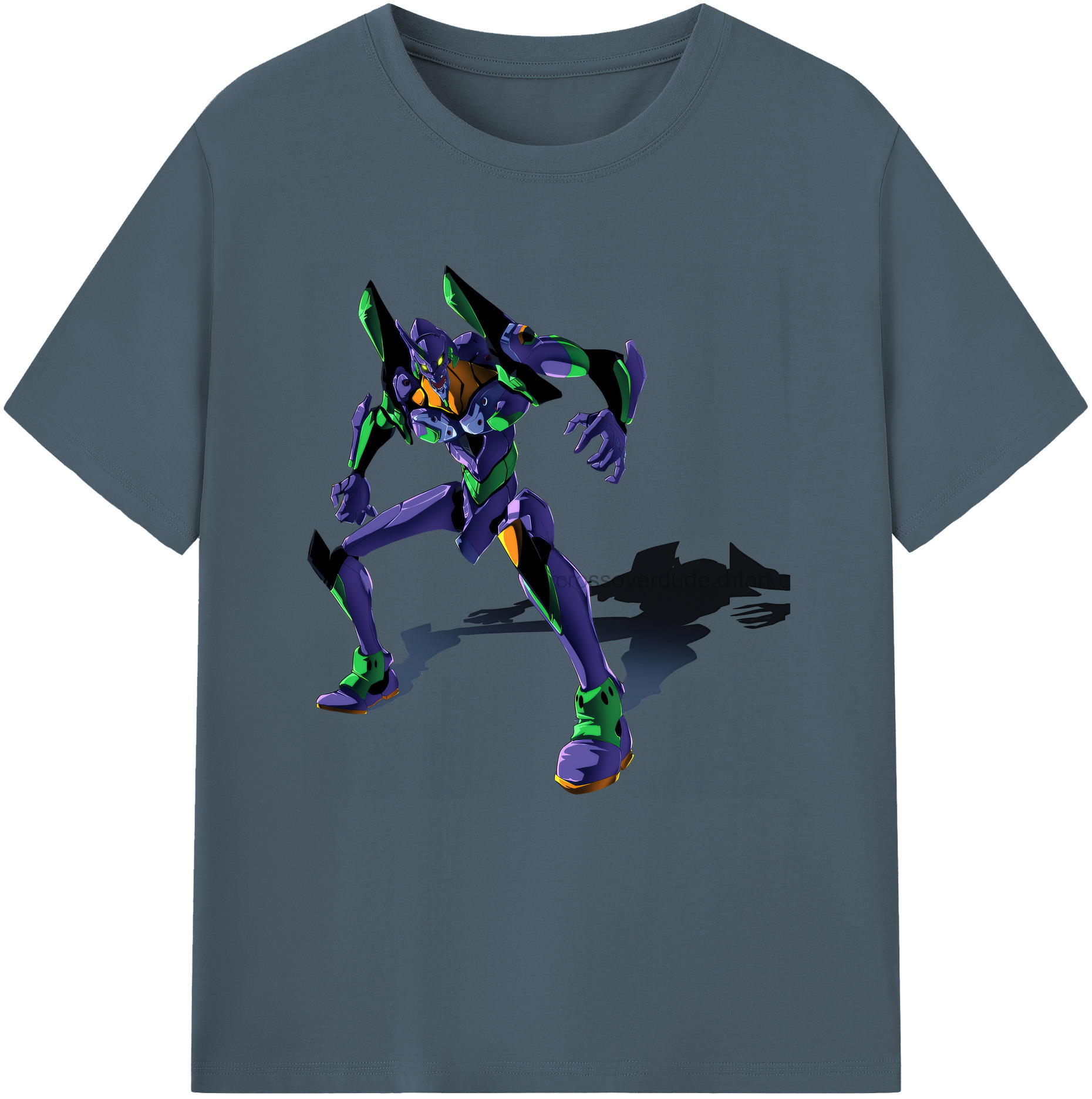 （画像用） EVA 新世紀エヴァンゲリオン 綿100％半袖Tシャツ（フロントプリント）